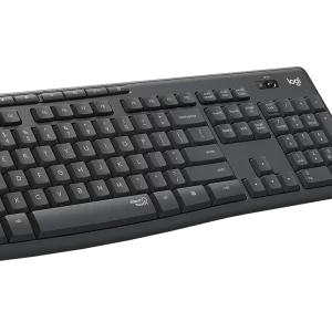 KIT TECLADO + MOUSE SEM FIO PRETO LOGITECH MK295 SILENT