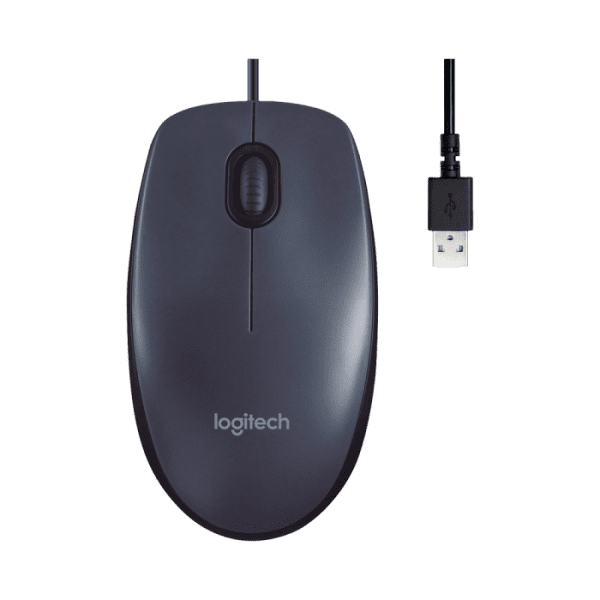 MOUSE USB PRETO LOGITECH M90 - Image 2