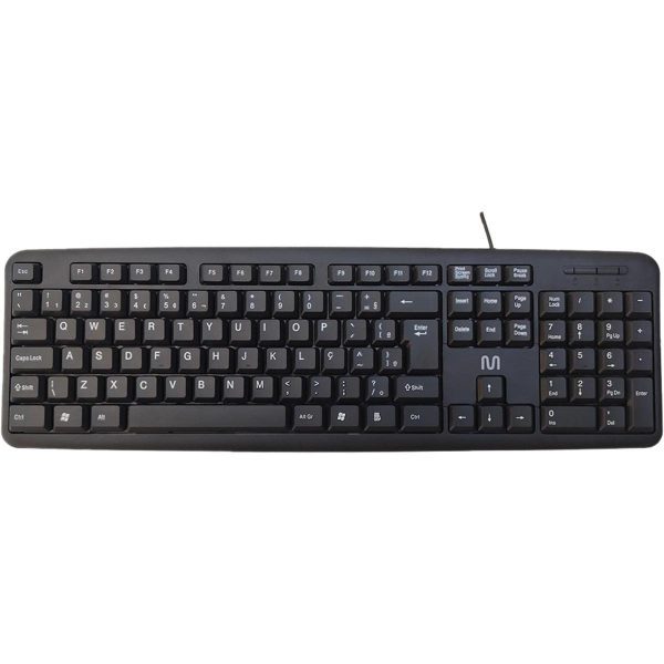 TECLADO USB PRETO SLIM MULTILASER – TF300 - Imagem 2