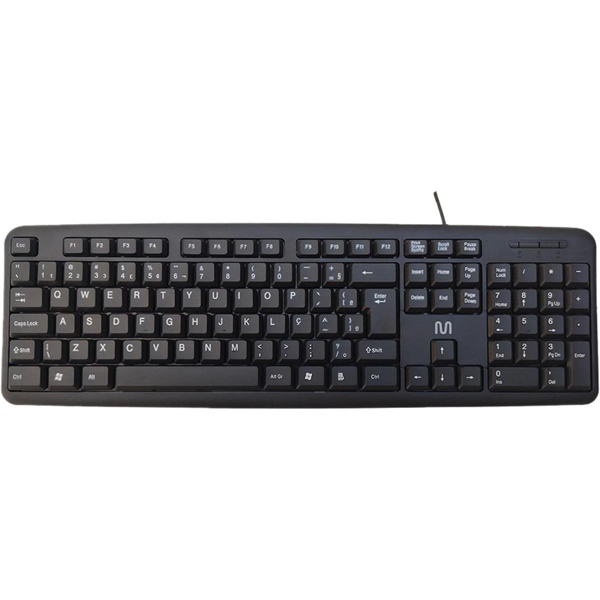 TECLADO USB PRETO SLIM MULTILASER – TF300 - Imagem 2