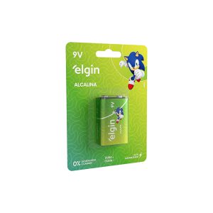 BATERIA 9V ALCALINA - ELGIN