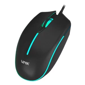MOUSE GAMER USB PRETO LED RAINBOW – 1200 DPI – SKILL – VINIK