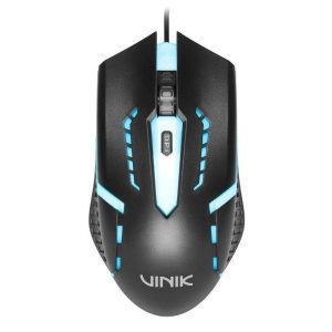 MOUSE GAMER USB PRETO LED RAINBOW – 1500 DPI – NORKES– VINIK