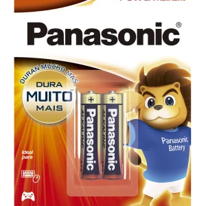 PILHA AAA PALITO ALCALINA COM 2 UNIDADES – PANASONIC